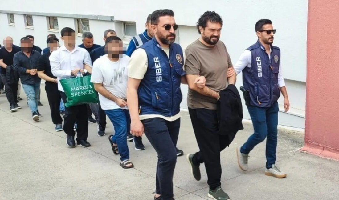Adana merkezli siber suç operasyonunda, yasa dışı bahis ve kara