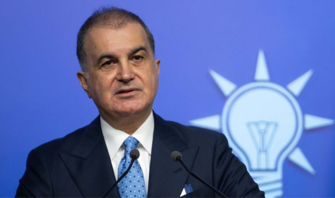 Son dakika haberi.... Adalet ve Kalkınma Partisi Sözcüsü Ömer Çelik,