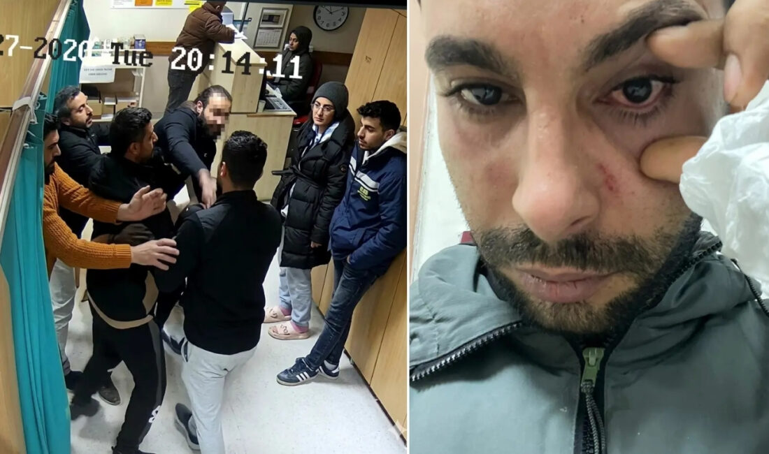 Hatay’ın Kırıkhan ilçesindeki hastanede rapor tartışması sonrası yaşanan olayda bir