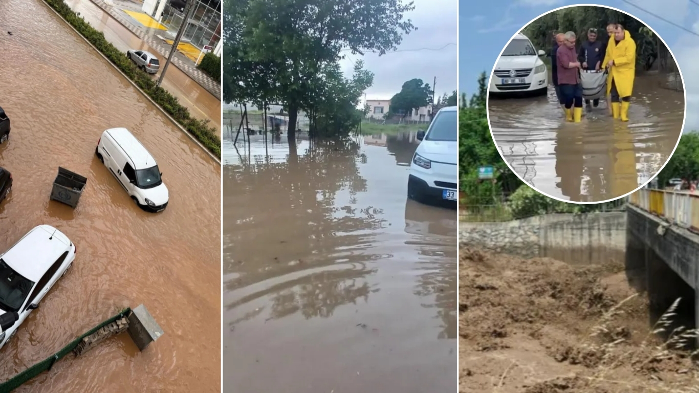 Meteoroloji’nin peş peşe yaptığı sağanak uyarılarının ardından birçok ilde sel