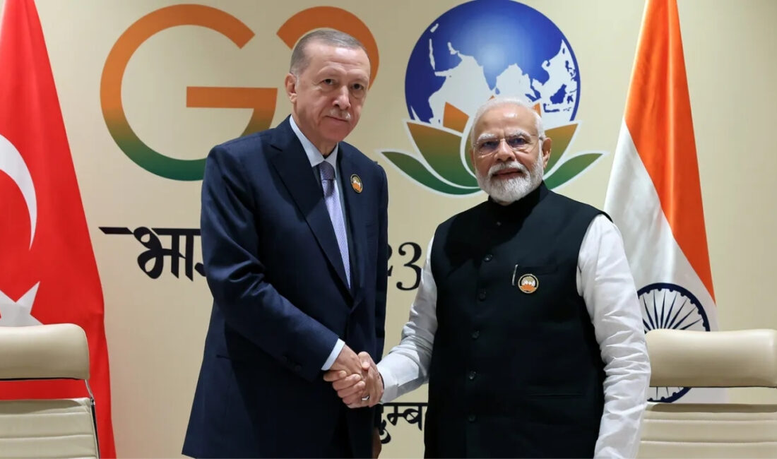 İngiliz basınına yansıyan haberlere göre Hindistan, Türkiye ile gerilen ilişkileri