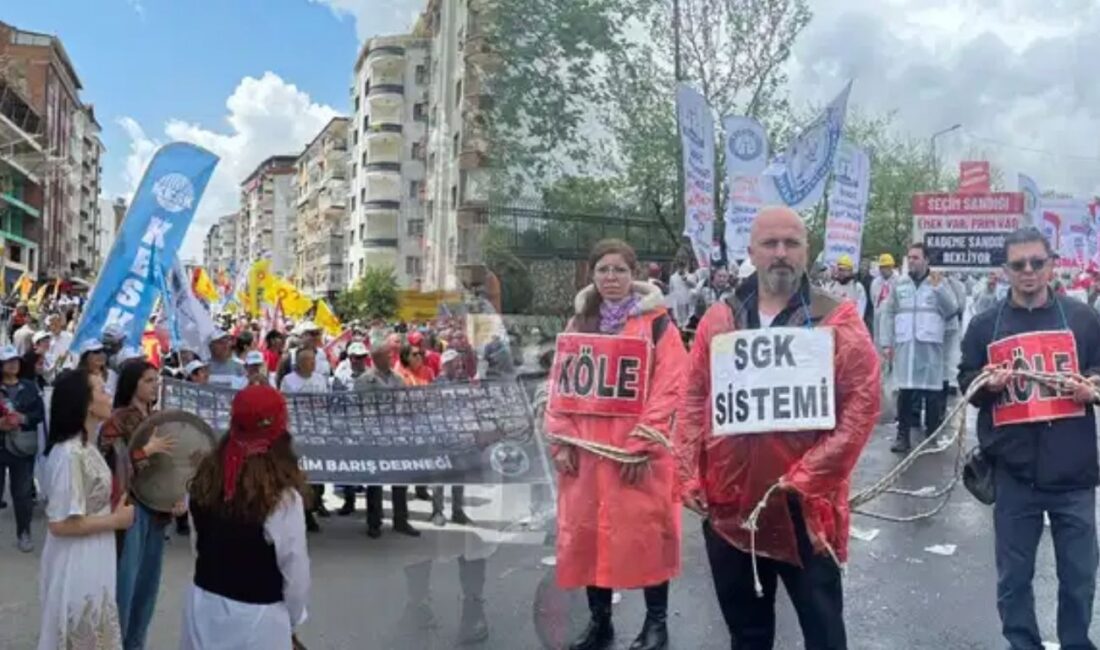 1 Mayıs Emek ve Dayanışma Günü, Türkiye genelinde meydanları dolduran