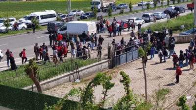 Son dakika haberi... Diyarbakır’da bir ortaokulun önünde pompalı tüfekle ateş