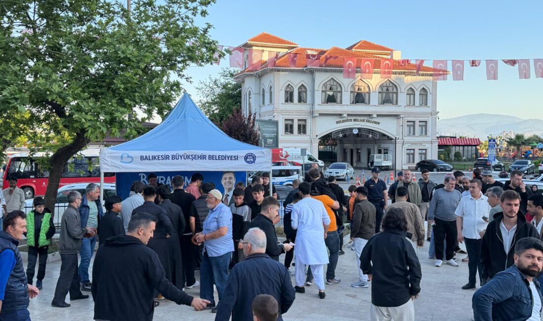 Balıkesir Büyükşehir Belediyesi, Kurban Bayramı’nda gerçekleştirdiği çalışmalarla vatandaşların bayram sevincine