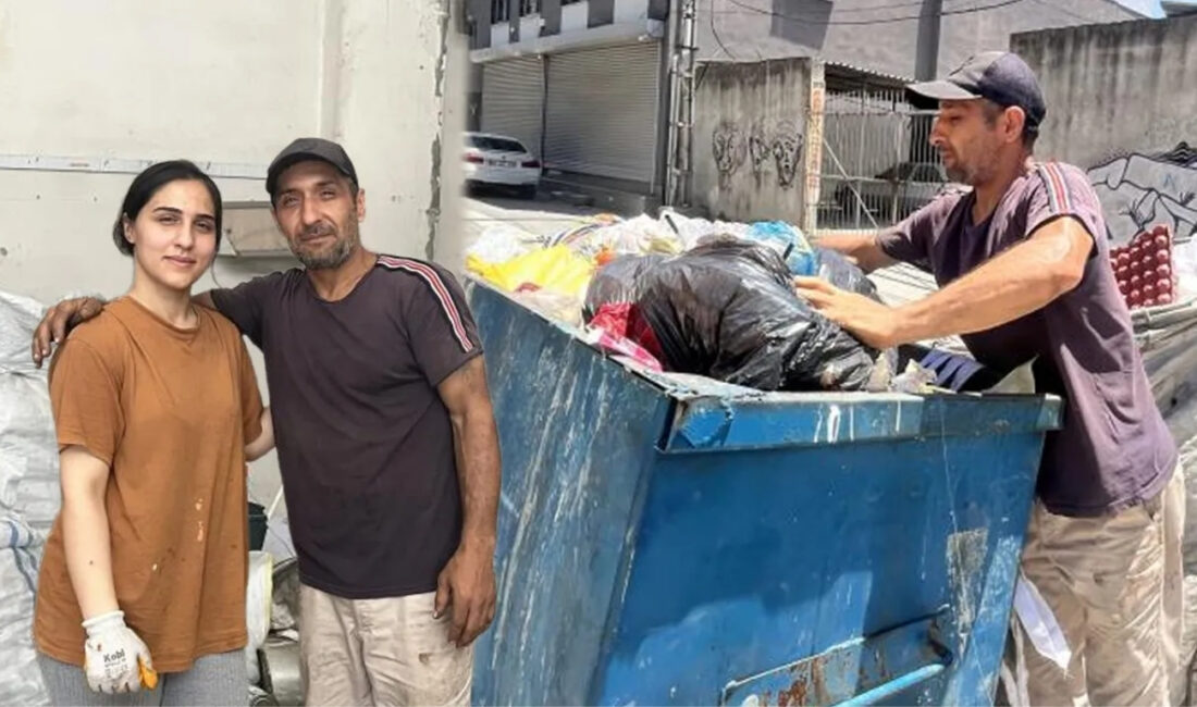Adana’da 33 yıldır atık kağıt toplayarak çocuklarının eğitimine adayan Adnan