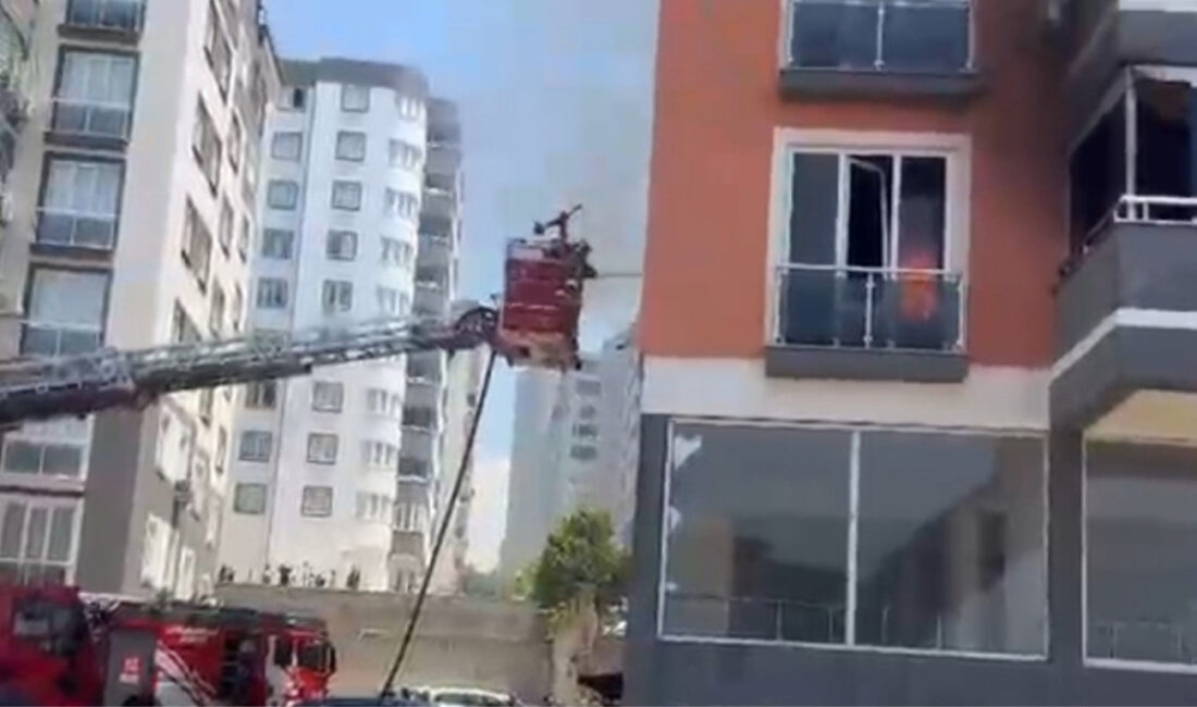 Kahramanmaraş Onikişubat’ta bir binada çıkan yangında engelli 3 kişi hayatını