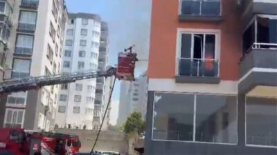 Kahramanmaraş Onikişubat’ta bir binada çıkan yangında engelli 3 kişi hayatını