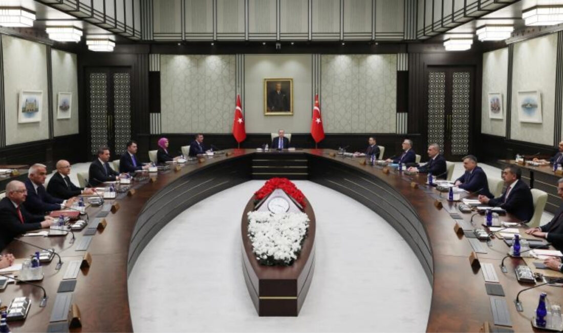Cumhurbaşkanı Recep Tayyip Erdoğan başkanlığında bugün Beştepe'de gerçekleştirilecek Kabine Toplantısı'nda