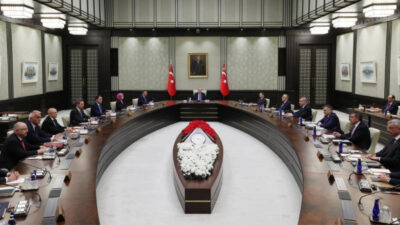 Cumhurbaşkanı Recep Tayyip Erdoğan başkanlığında bugün Beştepe'de gerçekleştirilecek Kabine Toplantısı'nda
