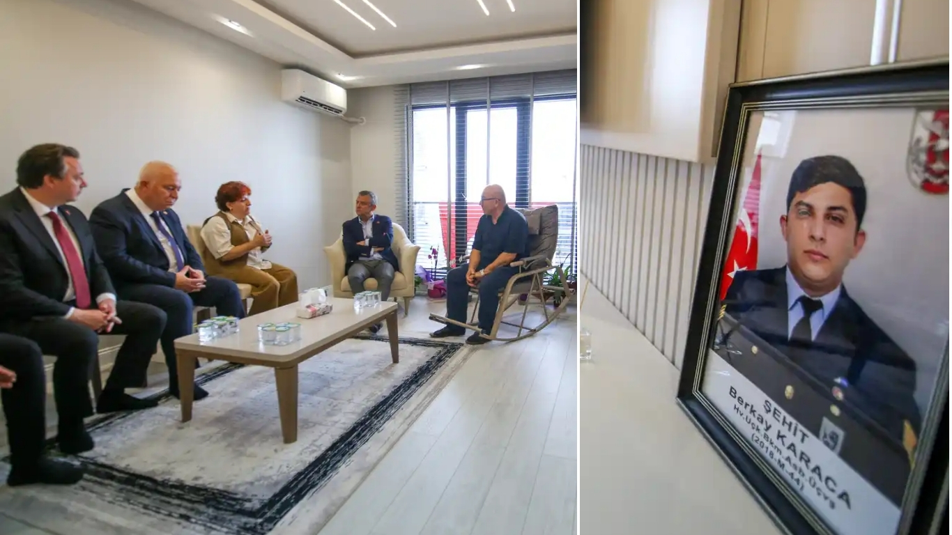 CHP Grup Başkanı Özgür Özel, Kırklareli’nin Lüleburgaz ilçesinde, 2025 yılında