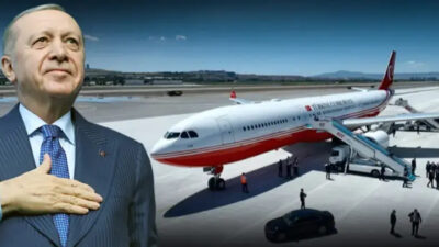 Ankara Havalimanı ve bağlantı yollarının açılışını gerçekleştiren Cumhurbaşkanı Erdoğan, Türkiye'nin