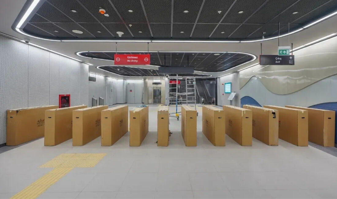 İstanbul’un ulaşım ağını güçlendirecek Halkalı-Arnavutköy Metro Hattı’nın 21,75 kilometrelik bölümü
