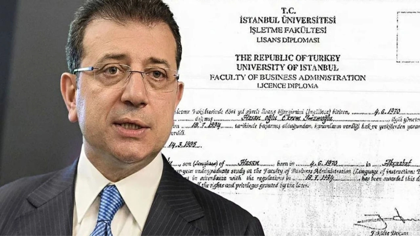 İstanbul Büyükşehir Belediye Başkanı Ekrem İmamoğlu, diplomasının iptaline ilişkin davada