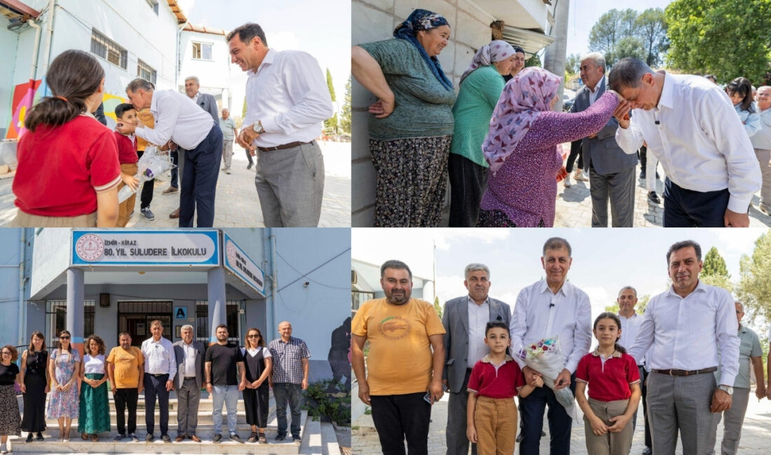 İzmir Büyükşehir Belediye Başkanı Dr. Cemil Tugay, Küçük Menderes Havzası'ndaki