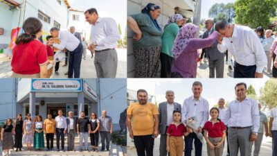 İzmir Büyükşehir Belediye Başkanı Dr. Cemil Tugay, Küçük Menderes Havzası'ndaki