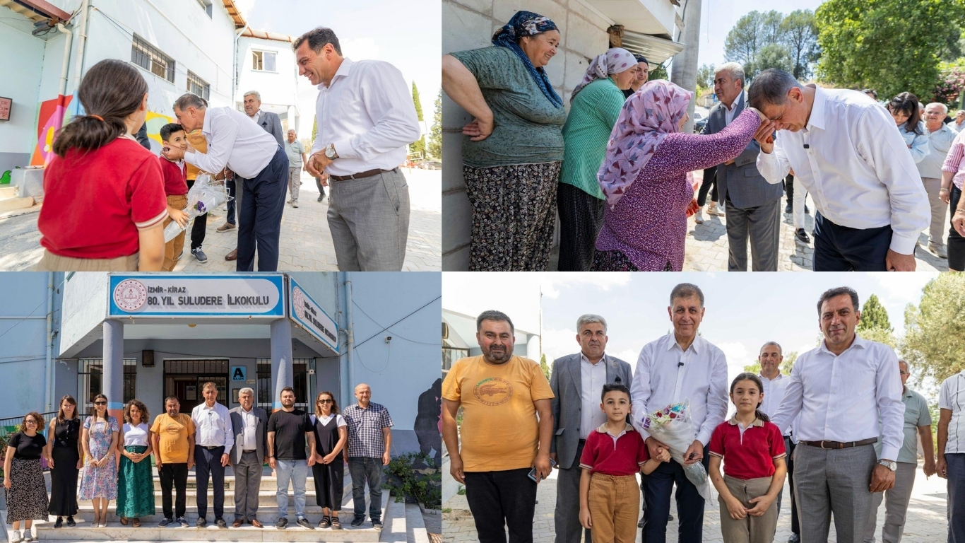 İzmir Büyükşehir Belediye Başkanı Dr. Cemil Tugay, Küçük Menderes Havzası'ndaki