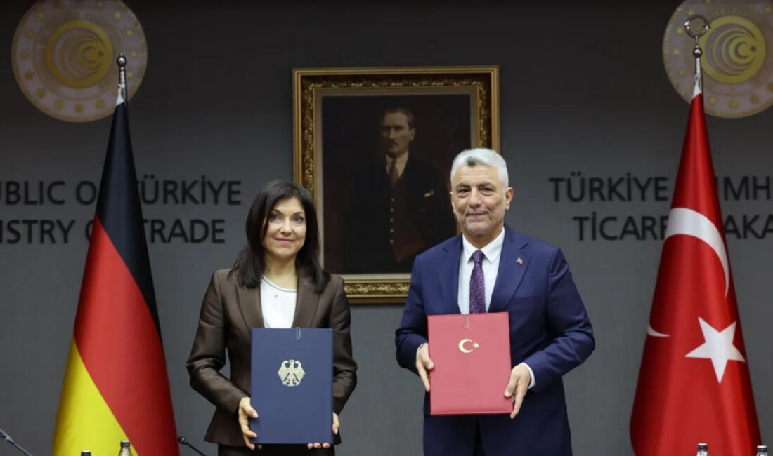 Ticaret Bakanı Ömer Bolat, Almanya ile yapılan JETCO toplantısında Türk
