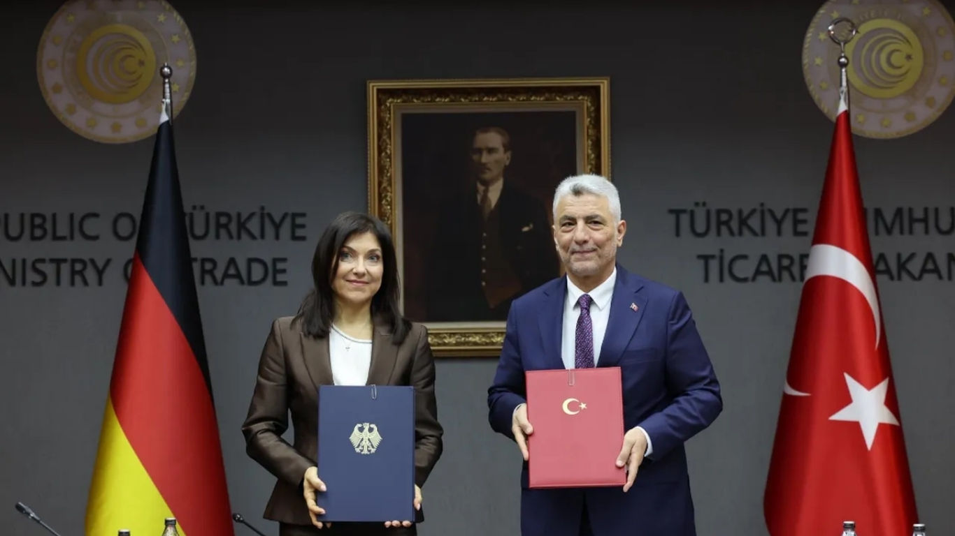 Ticaret Bakanı Ömer Bolat, Almanya ile yapılan JETCO toplantısında Türk