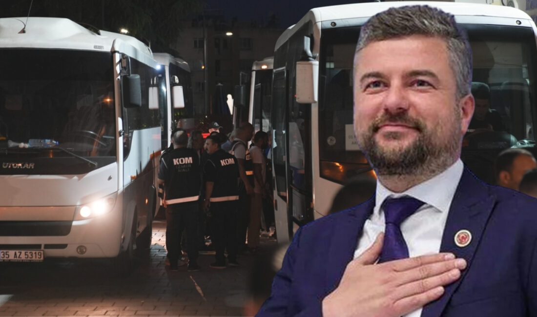 
İzmir Buca Belediyesi'ne yönelik yürütülen yolsuzluk soruşturmasında gözaltına alınan 54