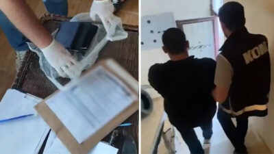 Hatay merkezli operasyonda, sahte belgeler düzenleyerek kişileri yurt dışında çalışmış