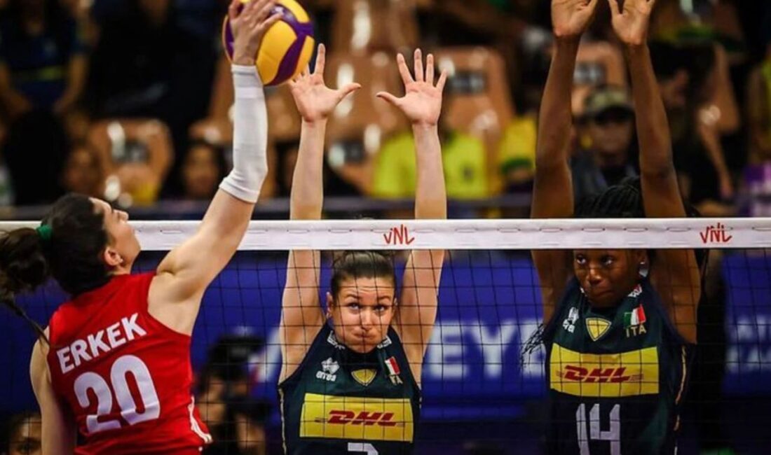 Filenin Sultanları, FIVB Milletler Ligi'nin ilk haftasındaki 3. maçında İtalya'ya