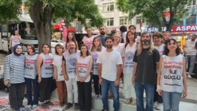 Özel Sektör Öğretmenleri Sendikası, süresiz açlık grevinde sağlık sorunları yaşayan