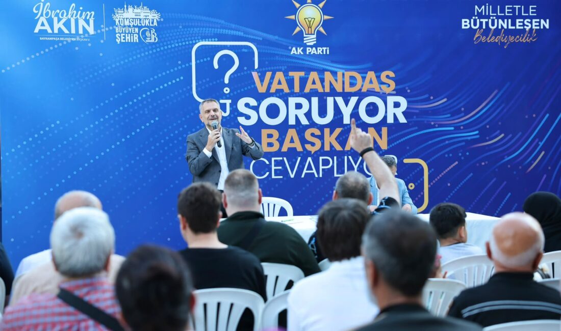 İstanbul Bayrampaşa Belediyesi tarafından mahalle bazlı olarak hayata geçirilen “Vatandaş