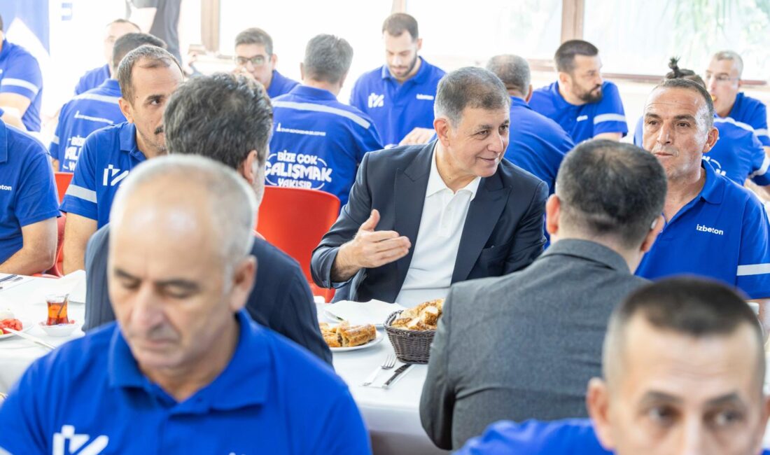 “Birlikte her zorluğu aşacağız” İzmir Büyükşehir Belediye Başkanı Dr. Cemil