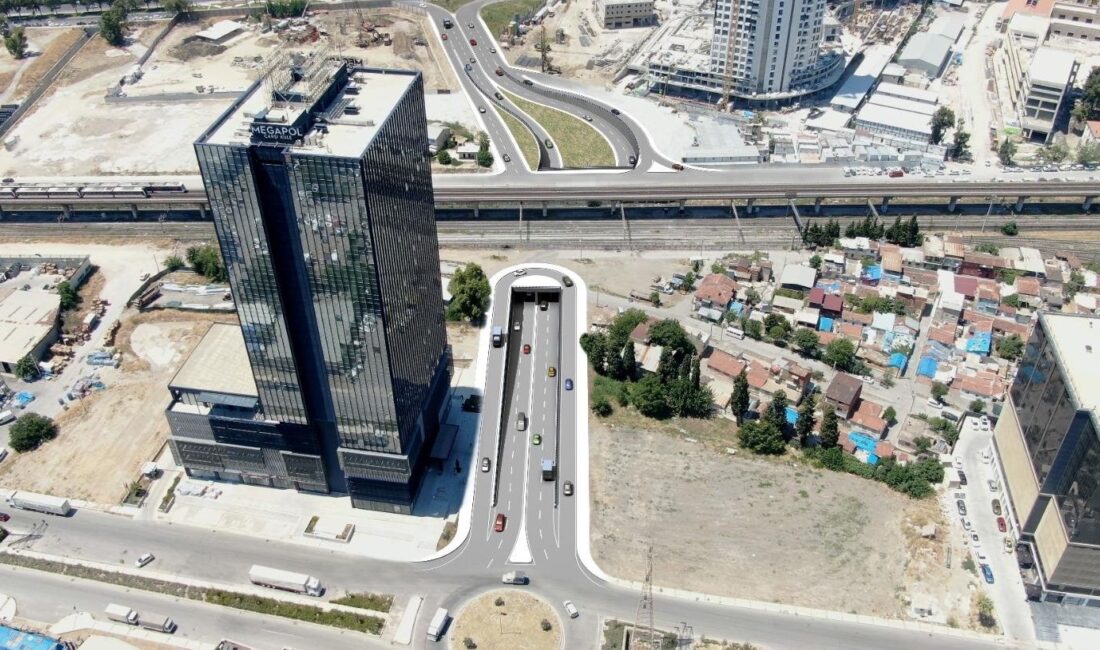 Zorlu temel tamamlandı sıra tünelde  Mürselpaşa Alt Geçidi’nde son etaba