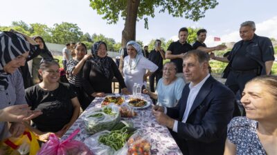 İzmir Büyükşehir Belediye Başkanı Dr. Cemil Tugay, Kadifekale’de düzenlenen “Kadifekale