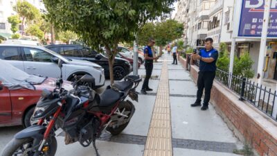 Kent düzenini korumak ve kamusal alanların işgal edilmesini önlemek için