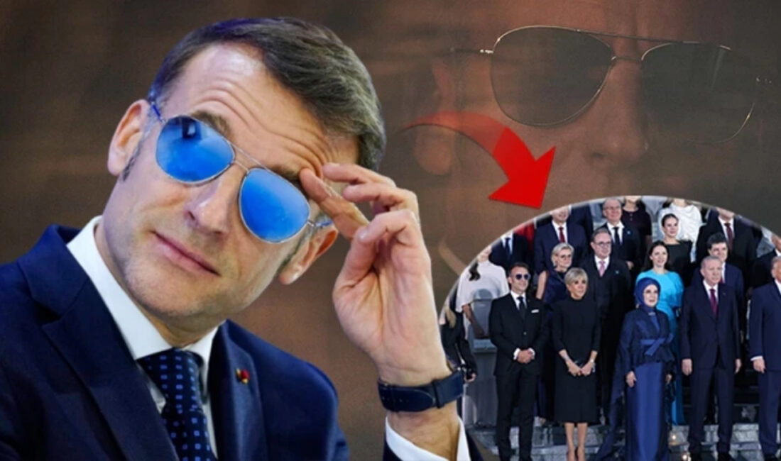 Fransa Cumhurbaşkanı Emmanuel Macron'un kapalı alanlarda ve gece düzenlenen resmi