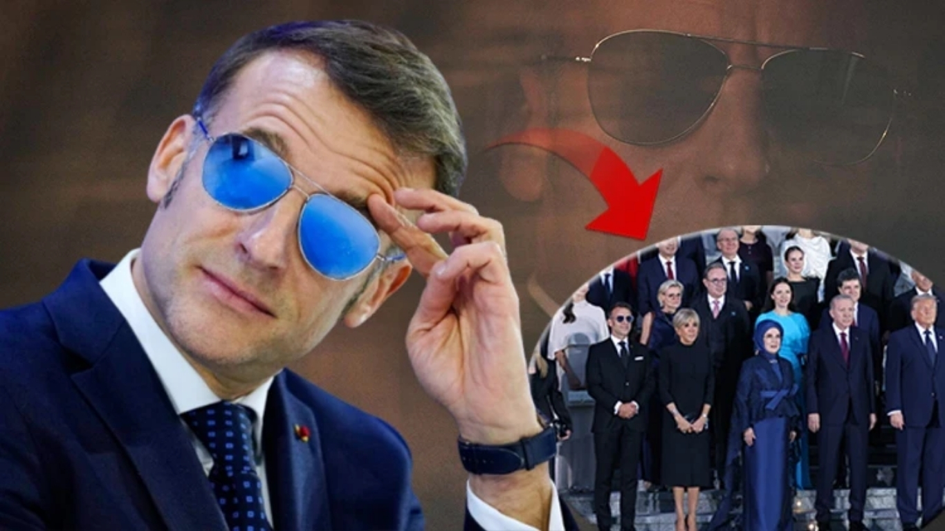 Fransa Cumhurbaşkanı Emmanuel Macron'un kapalı alanlarda ve gece düzenlenen resmi