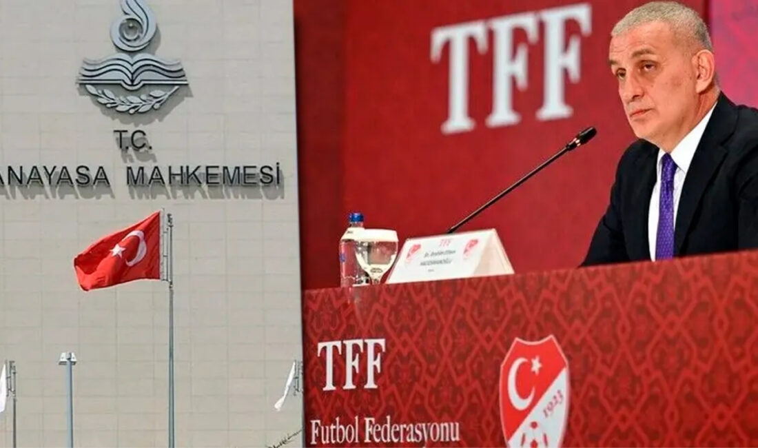 
Anayasa Mahkemesi'nin iptal kararı doğrultusunda, Türkiye Futbol Federasyonu'nun (TFF) internet