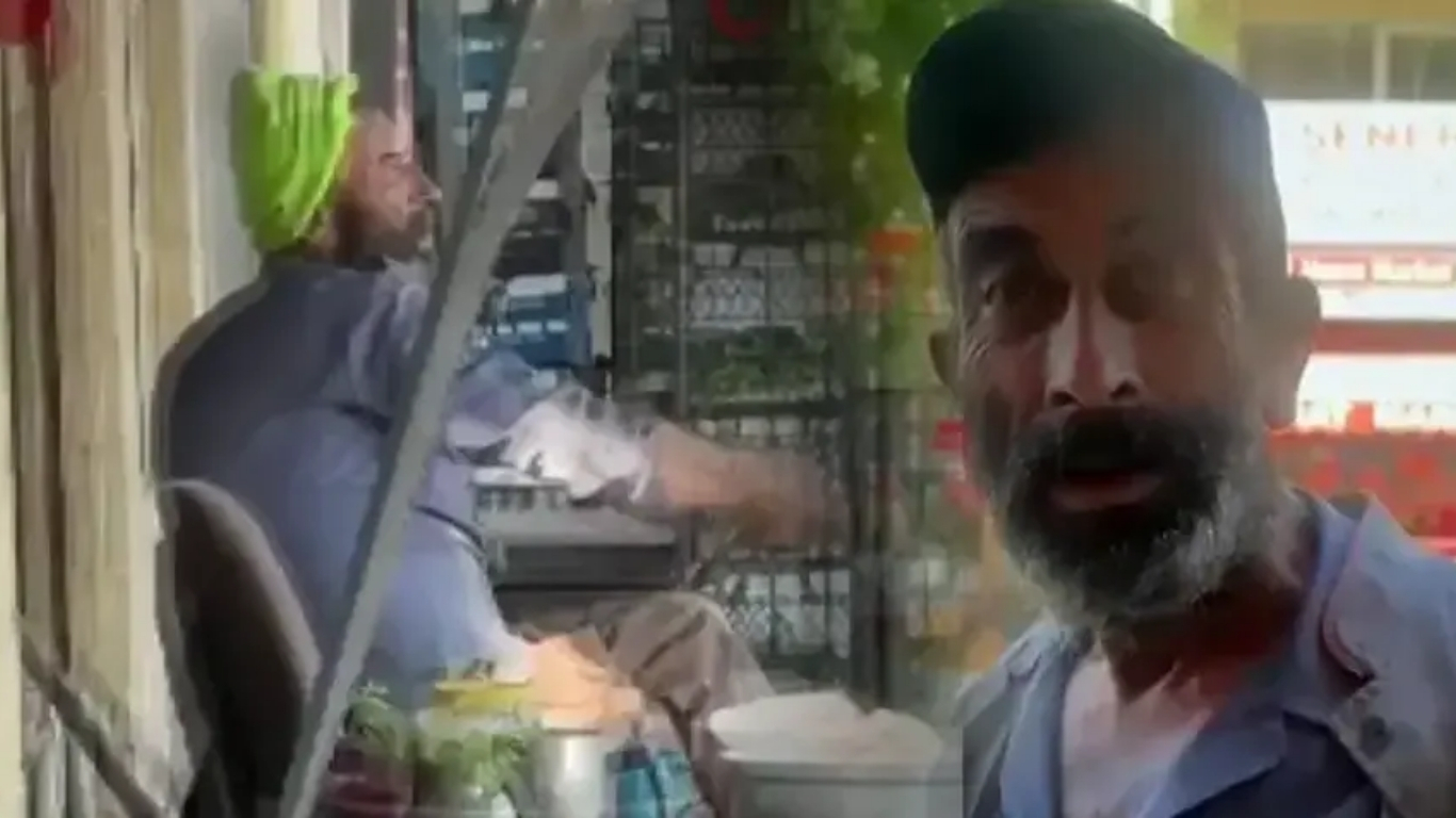 Bursa’nın İznik ilçesinde boş bir dükkânda yaşayan ve çevreden topladığı