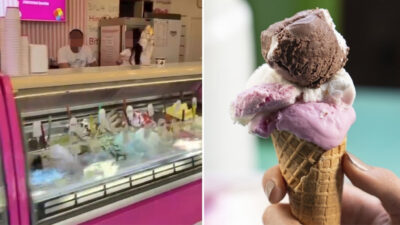 Muğla’nın Bodrum ilçesinde bir işletmede tek top dondurmanın 400 TL’ye