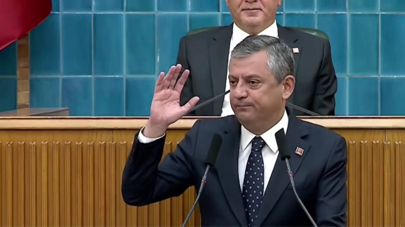 CHP Grup Başkanı Özgür Özel, TBMM Grup Toplantısı'nda yaptığı konuşmada