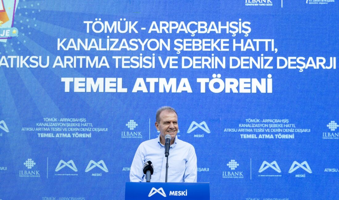 MESKİ’NİN DEV ALTYAPI YATIRIMININ TEMELİ