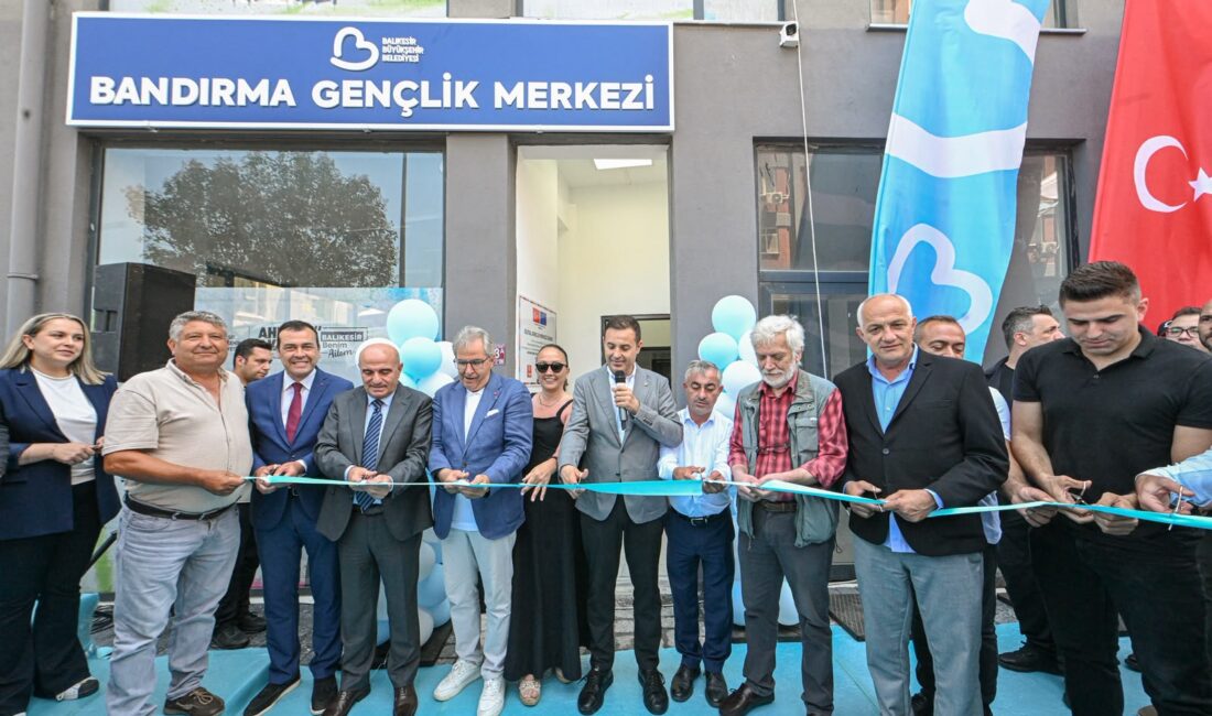 Büyükşehirden Bandırma’ya İkinci Gençlik Merkezi