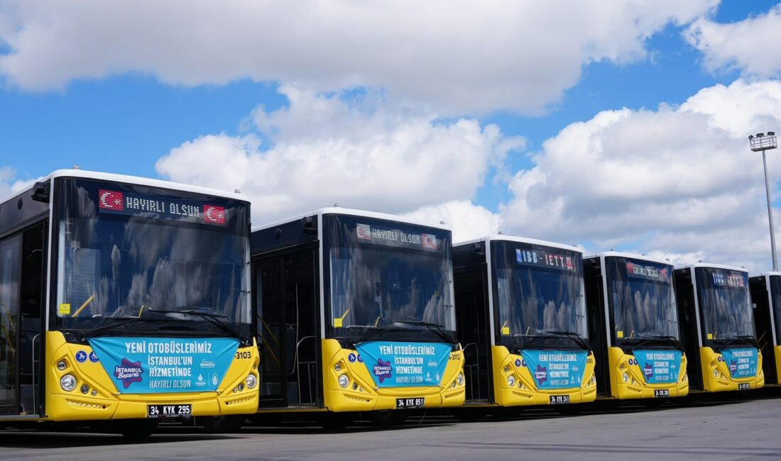 İETT FİLOSUNA 550 YENİ NESİL ARAÇ KATILIYOR

İBB, kentin toplu ulaşım