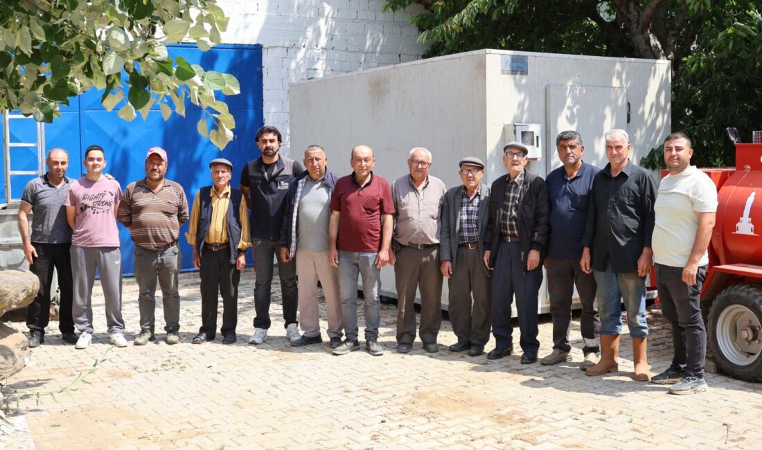Büyükşehir tarım üreticisinin imdadına yetişti İzmir Büyükşehir Belediyesi, Ödemiş ilçe