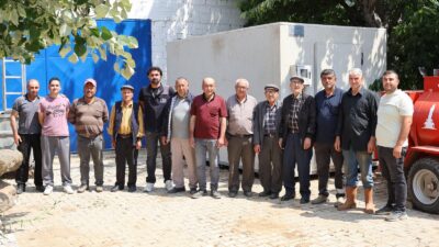 Büyükşehir tarım üreticisinin imdadına yetişti İzmir Büyükşehir Belediyesi, Ödemiş ilçe