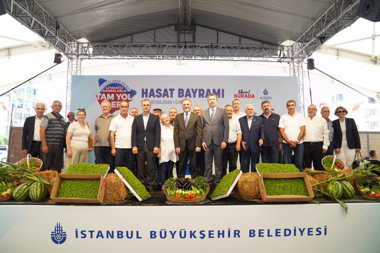 İBB, tarihinde ilk kez 2020 yılında başlattığı tarım desteklerinin hasat