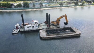 BB, Haliç ve çevresindeki derelerde yürüttüğü temizlik çalışmalarıyla İstanbul’a nefes