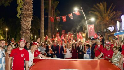 30 Ağustos Zafer Bayramı’nın 104. yıl dönümü, Bodrum Yarımadası’nda gün