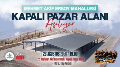 Nevşehir Belediye Başkanı Rasim Arı’nın “Vatandaşlarımıza ve esnafımıza konforlu alışveriş