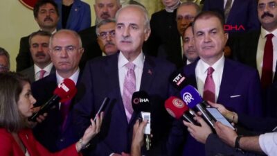 TBMM Başkanı Numan Kurtulmuş, Meclis'teki oylamada 468 kabul oyu ile