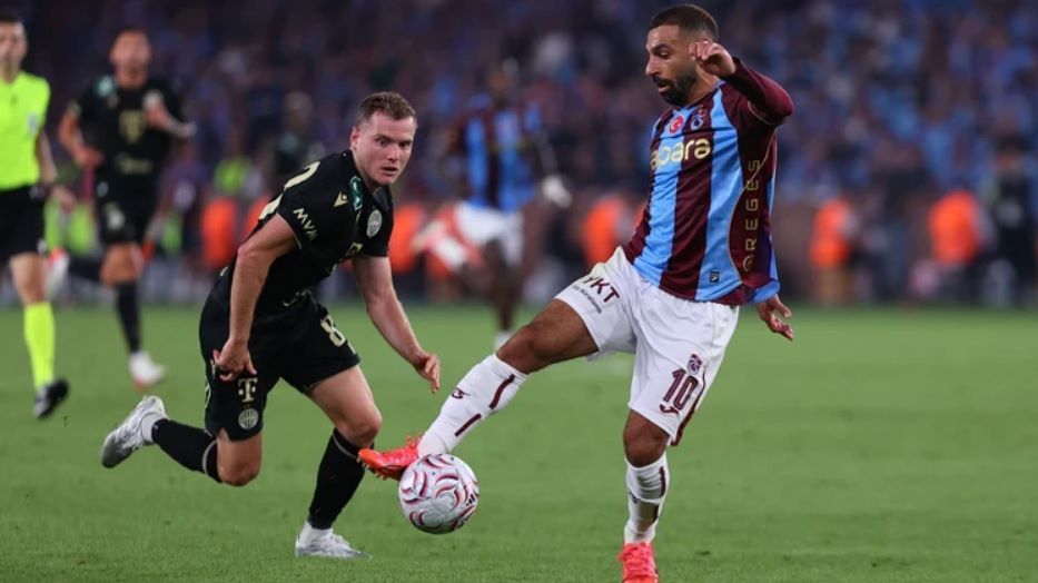 Trabzonspor, UEFA Avrupa Ligi play-off turu ilk maçında sahasında Ferencvaros’a