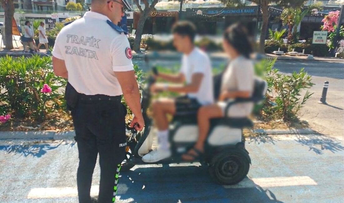 Yaya Yollarının İşgaline Sıkı Denetim, Bodrum Belediyesi, ilçe genelinde yaya