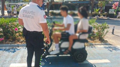 Yaya Yollarının İşgaline Sıkı Denetim, Bodrum Belediyesi, ilçe genelinde yaya